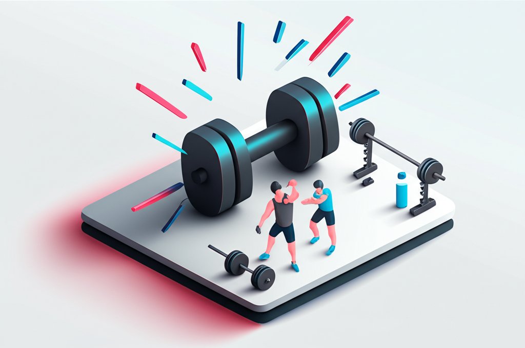 Energetic exercise music playlist for powerful gym workouts.