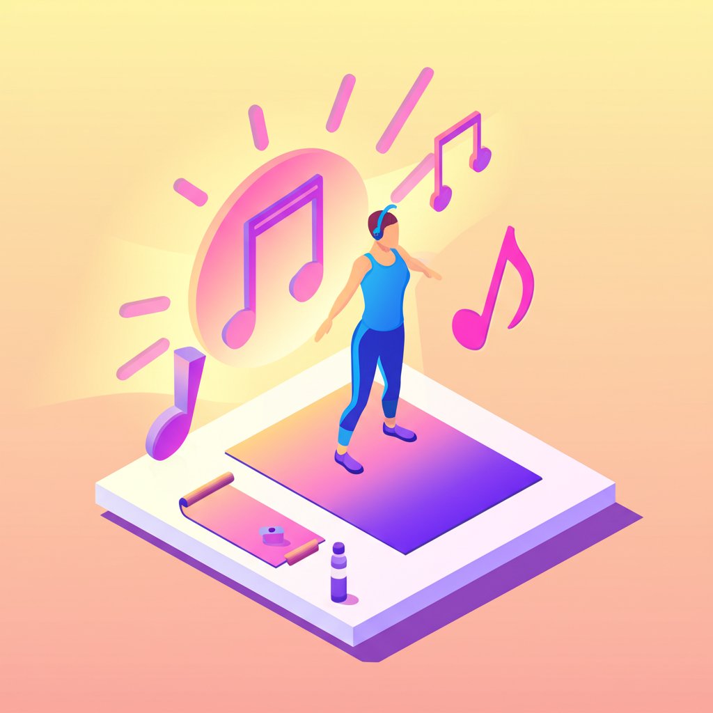 Morning workout music playlist for fitness motivation and energy.