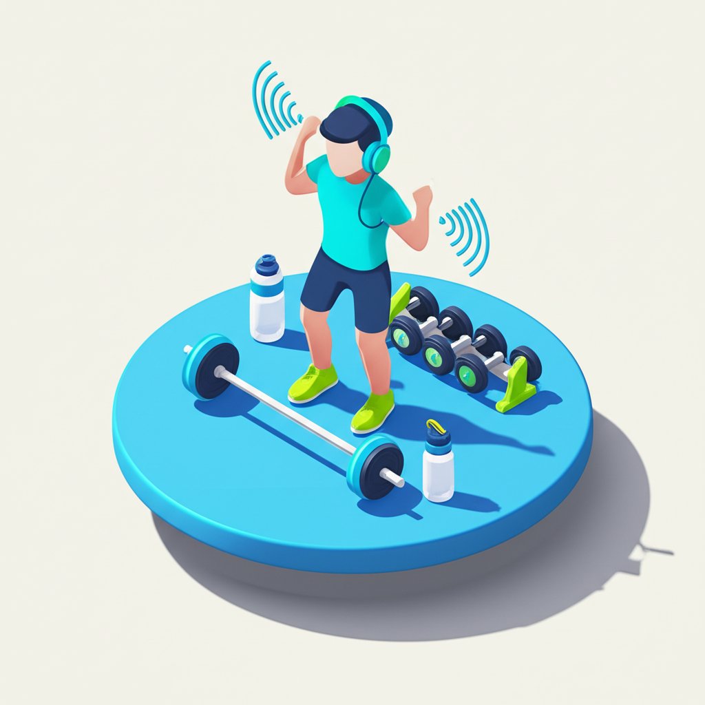 Gym workout music playlist for motivation and movement.