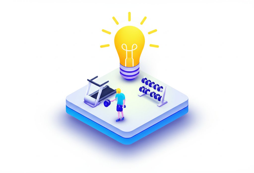 Strategies to get motivated for the gym and achieve fitness goals.