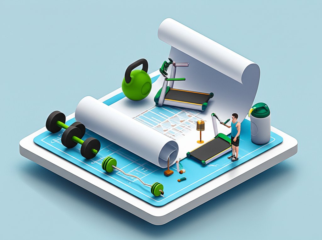 Architecting gym goals: strategic fitness planning beyond just getting fit.