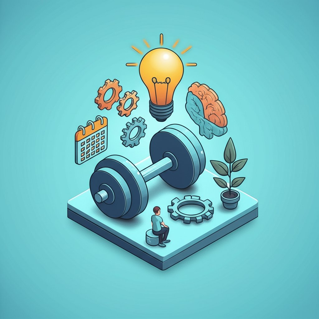 Truth about gym motivation: consistency and habits drive results.