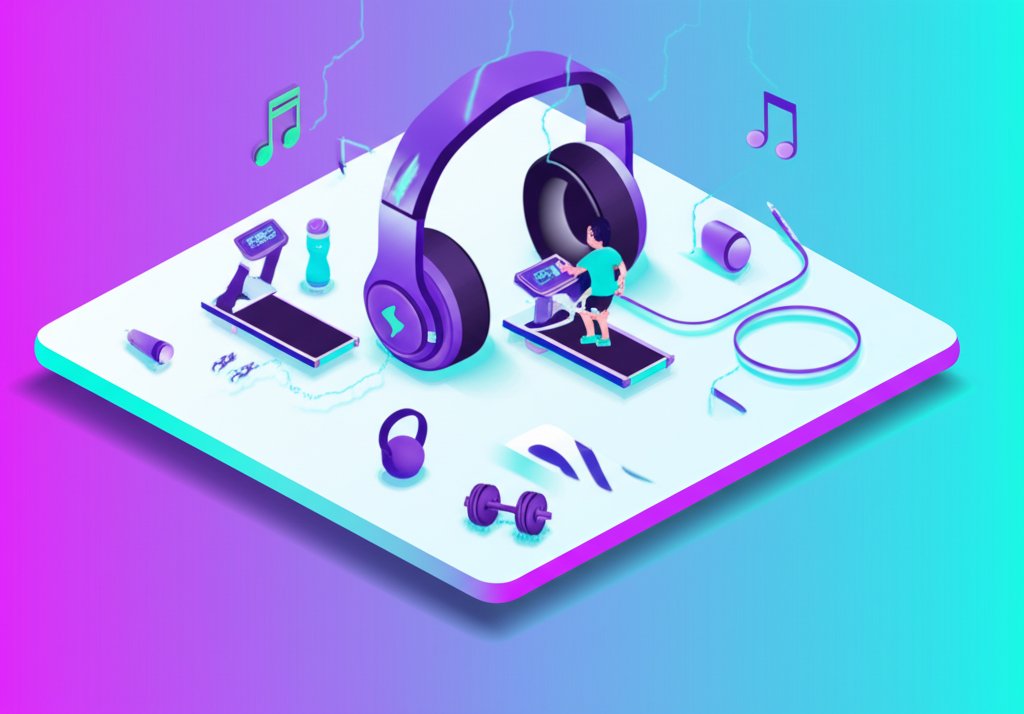 Music fuels workout performance and boosts motivation.