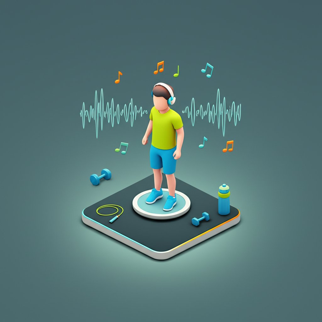 Motivational workout music playlist for energized exercise and moving stronger today.